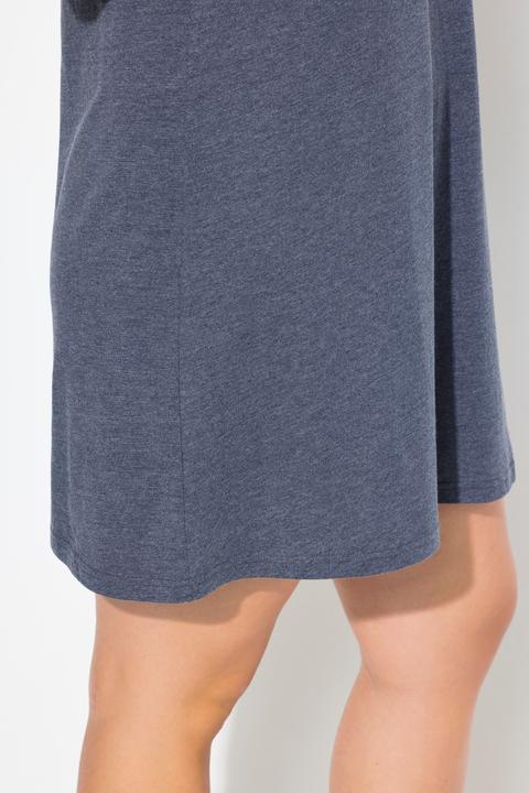 Produktbild Ulla Popken Jerseykleid, Zitronen, A-Linie, V-Ausschnitt, Halbarm (42, 44)