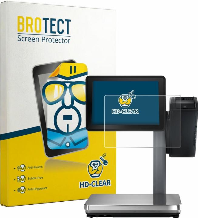Produktbild BROTECT Schutzfolie für Bizerba Q1 expert 800 12.1" Displayschutz Displayschutzfolie Folie Klar Transparent