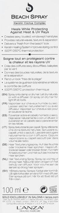 Image du produit L'Anza Plage de style de guérison (100 ml)