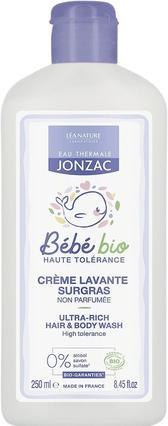 Produktbild Léa Nature Eau Thermale Jonzac Organic Cosmetic Baby Care Ultra-Rich Hair and Body Wash 250ml