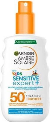 Actual product image Garnier Sensitive Expert Kids Sunscreen Spray - Spf 50 - 150 Ml (Sun spray, SPF 50, 150 ml)