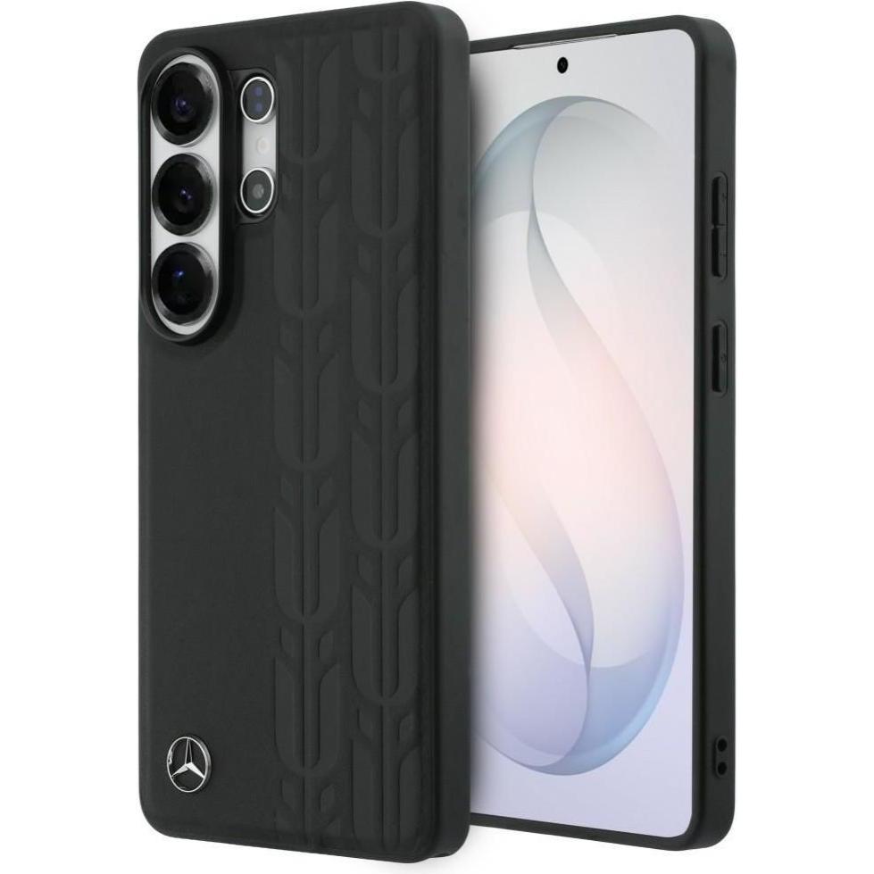 Mercedes Etui Laurel Leaves MagSafe do Samsung Galaxy S26 Ultra czarny (Samsung Galaxy S26 Ultra), Cover smartphone, Nero