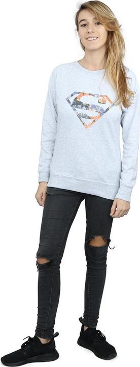 Produktbild Superman Floral Logo 2 Sweatshirt (S)