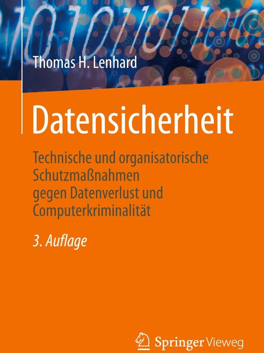 Actual product image Datensicherheit (German, Thomas H. Lenhard, 2025)