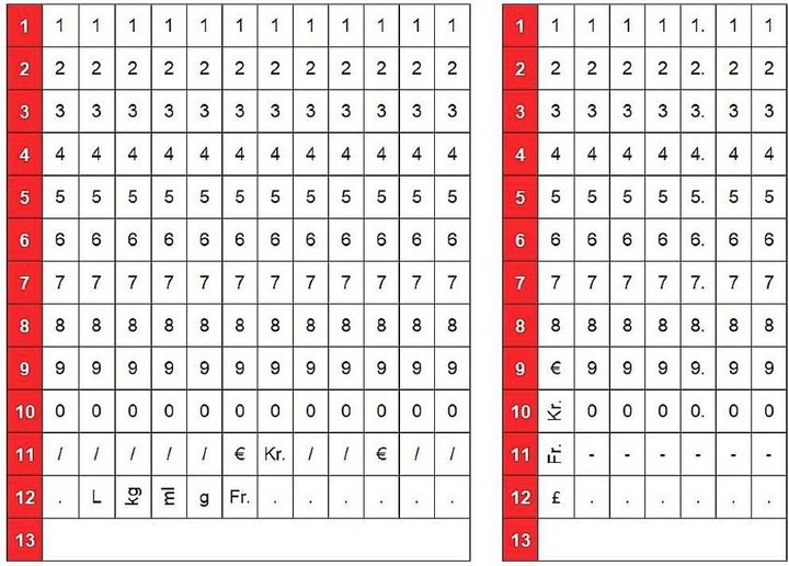 Immagine prodotto METO Pricemarker Classic L Numero di linee di stampa: 2