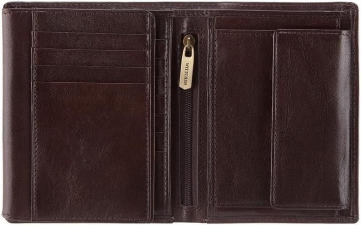 Actual product image Wittchen Arizona Collection Round Leather Wallet with Multiple Compartments