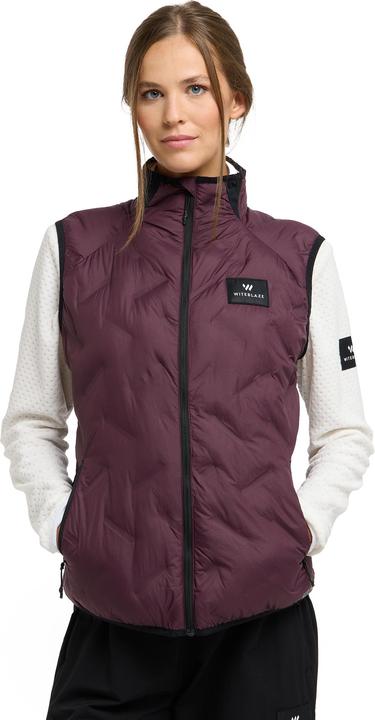 Actual product image Witeblaze AMITA Ladies" vest padded dark aubergine S (S)