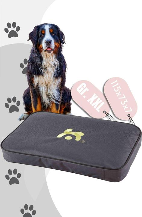 Actual product image Maelson Dog cushion Lounge Mat anthracite for Soft Kennel 120 (115x73x7cm) (Dog)
