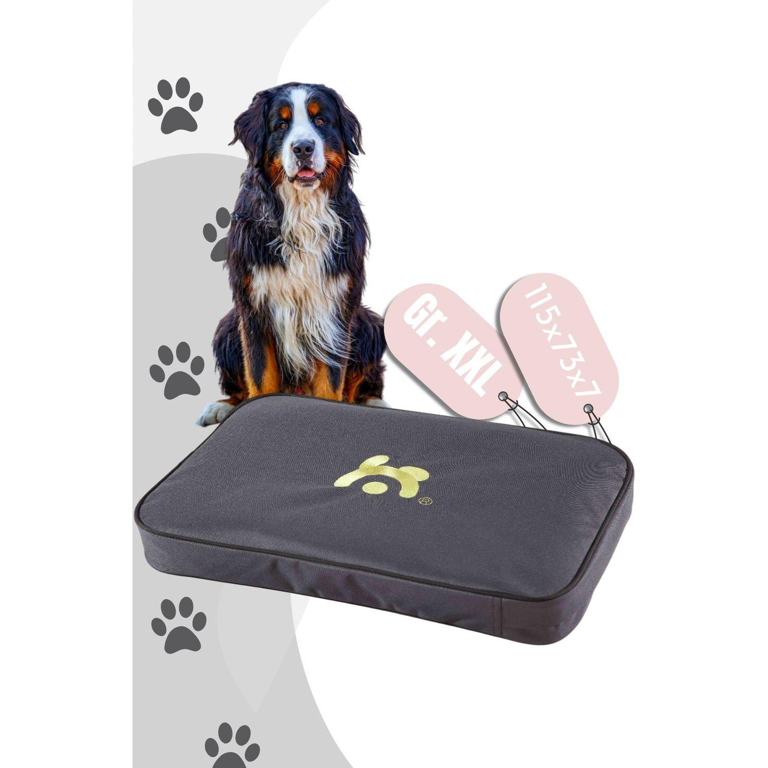 Thumbnail - Maelson Hundekissen Lounge Mat anthrazit für Soft Kennel 120 (115x73x7cm) (Hund), Hundebett + Katzenbett
