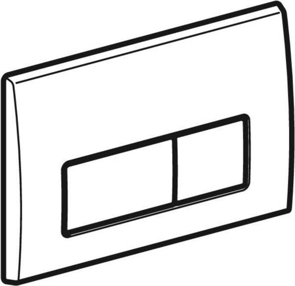 Produktbild Geberit Bettigungsplatte Kappa 50 wei 115.260.11.1