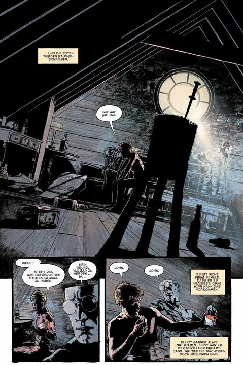 Actual product image Panini John Constantine: Hellblazer - Tot in Amerika (German, Aaron Campbell, Bernd Kronsbein, Lisandro Estherren, Simon Spurrier, 2025)