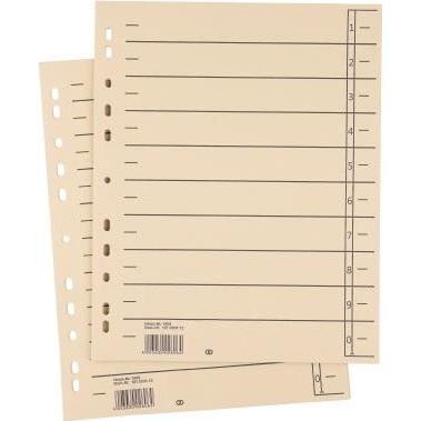 Soennecken, Ordner Zubehör, Trennblatt oeco 1453 A4 200g Karton ch 100St.