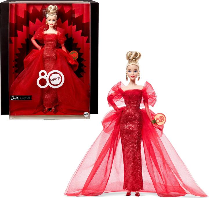 Produktbild Barbie Signature Mattel 80th Anniversary 1 - Blonde