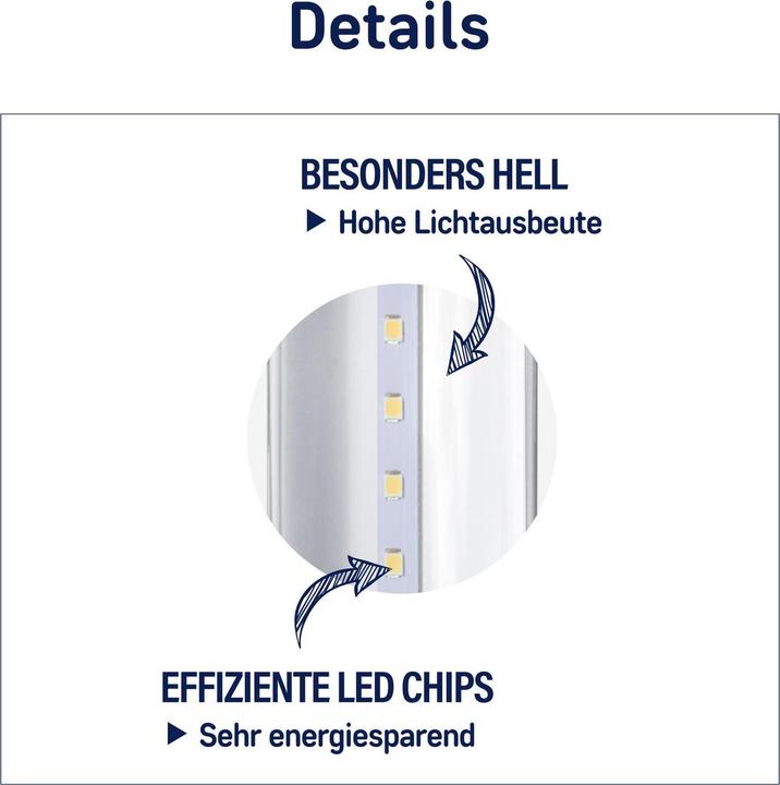 Immagine prodotto Müller Licht Tubo LED da 21,8 Watt, G13, 1500 mm, bianco luce diurna (G13, 22 W, 2100 lm, 1 x, F)