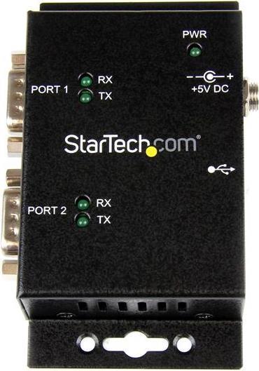 Produktbild StarTech 2x USB To Serial Adapter Hub (USB-B, 2 Ports)