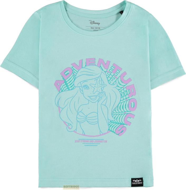 Immagine prodotto Difuzed Disney Fearless Princess (Bambini) - Maglietta a maniche corte Ariel - 158/164 (158, 164)