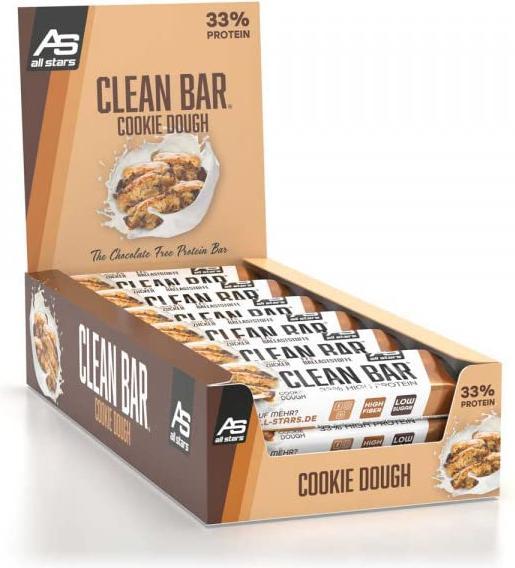 Actual product image All Stars Clean Bar (12 x 45g) (Cookie Dough, 18 pcs., 810 g)