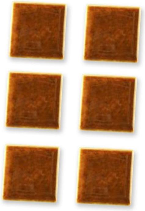 Produktbild Reutter 001.507/9 - Miniwandfliese, braun, 6 Stück, Miniatur