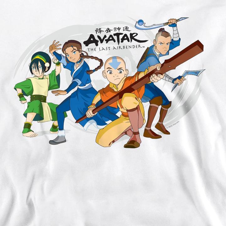 Immagine prodotto Avatar: The Last Airbender Felpa Gruppo Adulto Unisex (S)