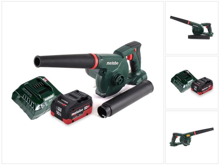 Produktbild Metabo AG 18 Akku Gebläse 18 V + 1x Akku 10,0 Ah + Ladegerät (Akkubetrieb, Laubbläser)