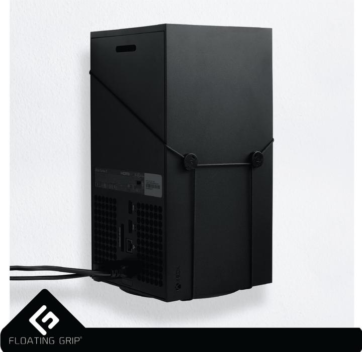 Produktbild Floating Grip Xbox Series X Wall Mount Black (Xbox Series X)