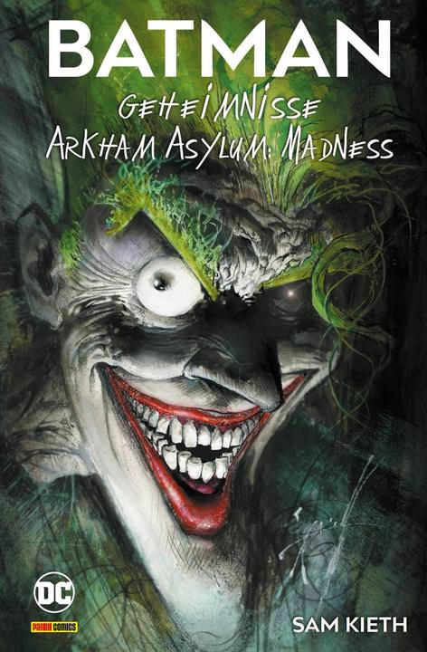 Actual product image Panini Batman: Geheimnisse/Arkham Asylum - Madness (Deluxe Edition) (German, Sam Kieth, 2024)
