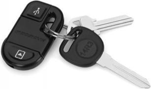 Actual product image Scosche flipSYNC II Keychain Charging/Sync Cable for iPad/ iPhone/ iPod Black (0.10 m, USB 2.0)