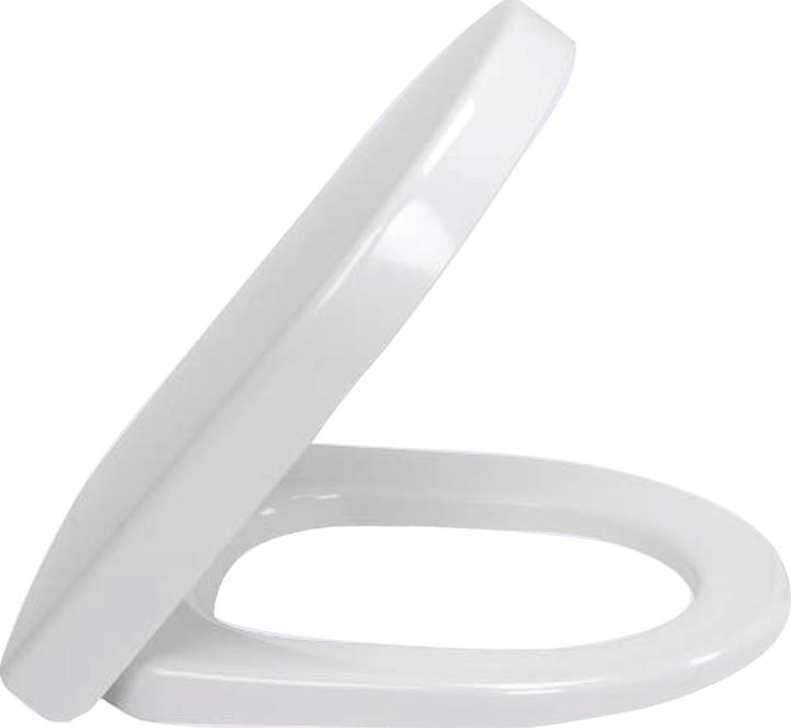 Villeroy & Boch Sedile WC V&B Compact SUBWAY 2.0 cerniere acciaio inox bianco