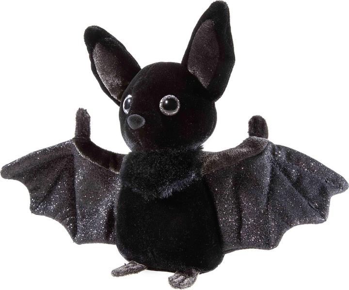 Heunec 453777 - MISANIMO Fledermaus Vlad, schwarz, 20 cm (20 cm)