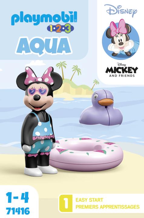 Image du produit Playmobil 1.2.3 & Disney : Excursion de Minnie à la plage (71416, Playmobil 1.2.3)