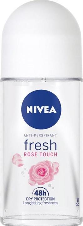 Actual product image NIVEA Rose Touch 48H Fresh bullet antiperspirant - 50ML (Roll-on, 50 ml)