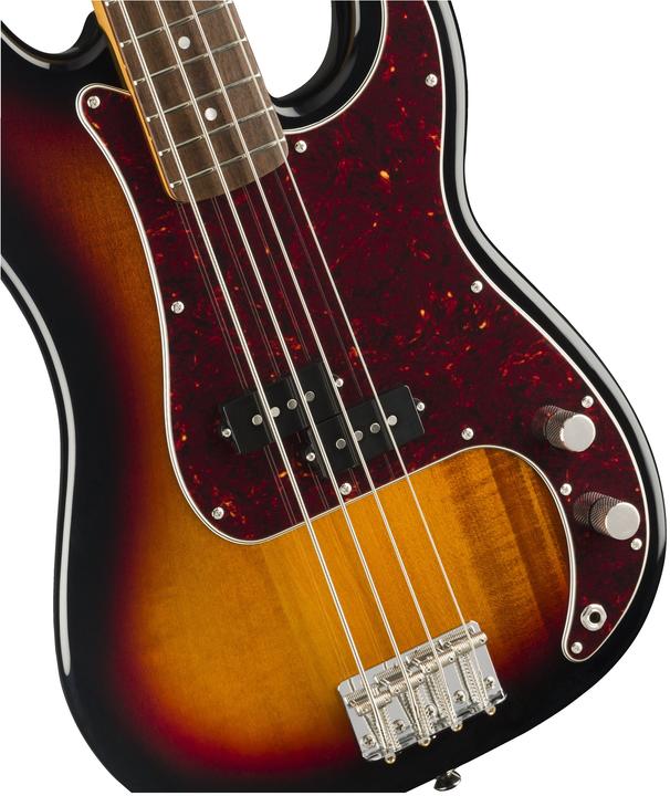 Produktbild Fender Classic Vibe 60s Precision Bass 3-Color Sunburst (E-Bass, Griffbrett: Indischer Lorbeer, Hals: Ahorn, Korpus: Pappel)
