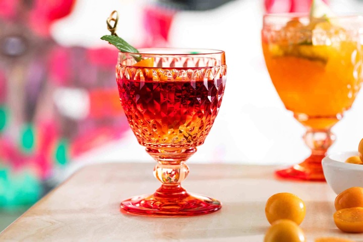 Actual product image Villeroy & Boch Red Wine Glasses Boston Coloured (31 cl, 4 Glasses, Red wine glasses)