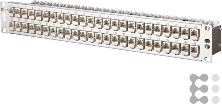 Image du produit Metz Connect 130B11P4-E 1.5U 48-Port Accessoires Réseau