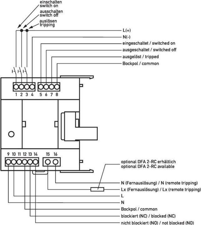 Actual product image Doepke Remote drive DFA 2-3