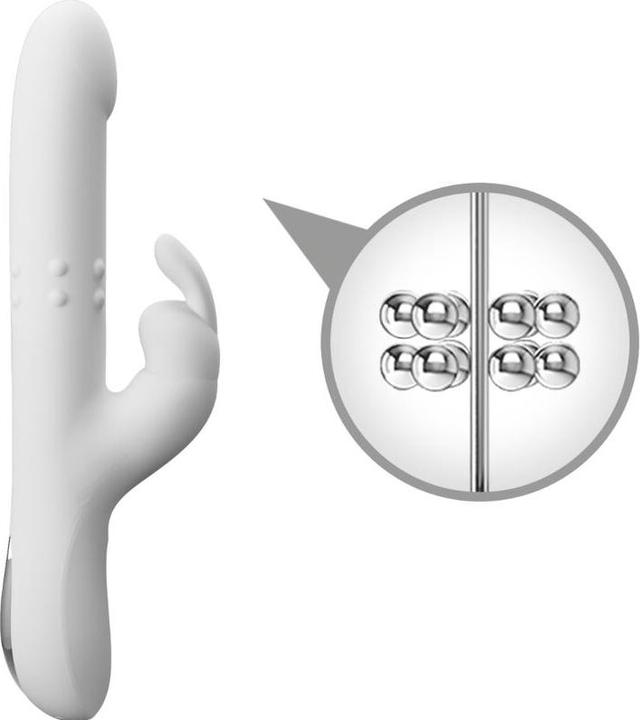 Actual product image Pretty Love Reese Rotating Vibrator Silver