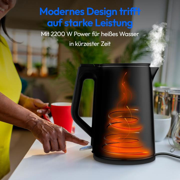 Actual product image Medion Life MD12105 Wasserkocher schwarz (1.50 l)