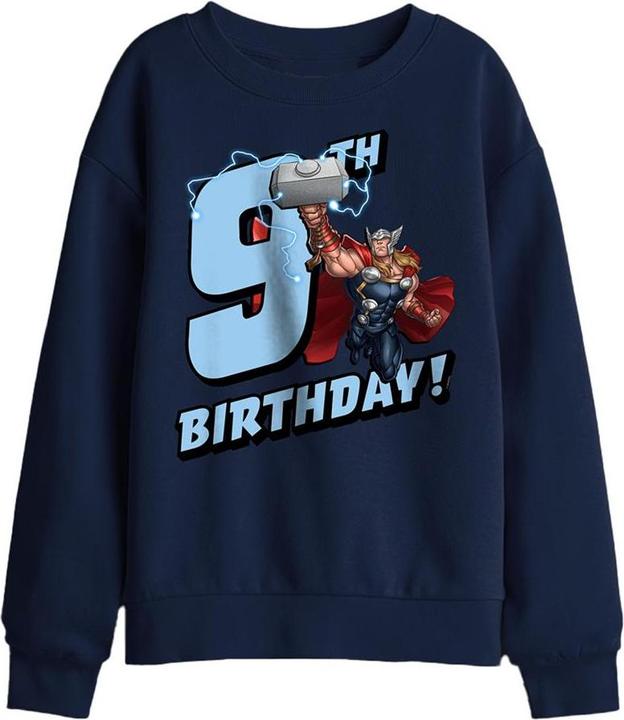 Produktbild Thor Sweatshirt 9 Geburtstag (116)