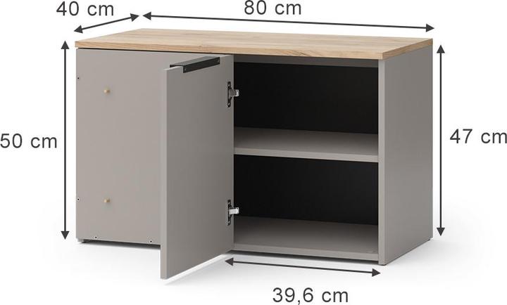 Image du produit Vicco Wido (80 x 40 x 50 cm)