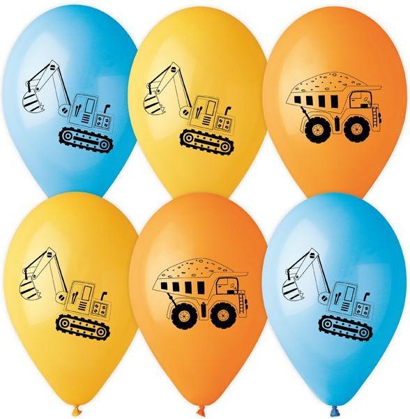 Produktbild Karaloon Luftballon 6ST Baustelle (6x)