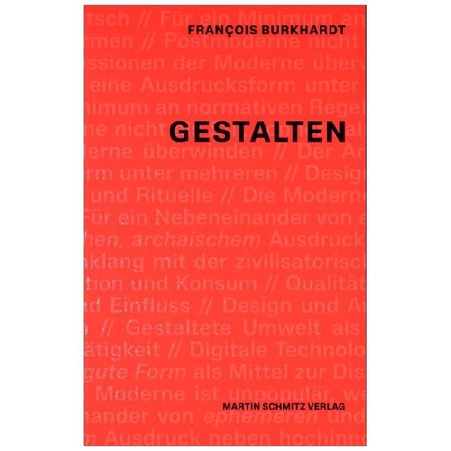 Gestalten, Fachbücher von François Burkhardt