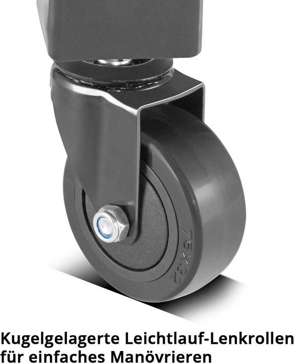 Produktbild Stahlwerk Höhenverstellbarer Werkstatthocker VWH-300 ST bis 136 kg belastbar (1 x)