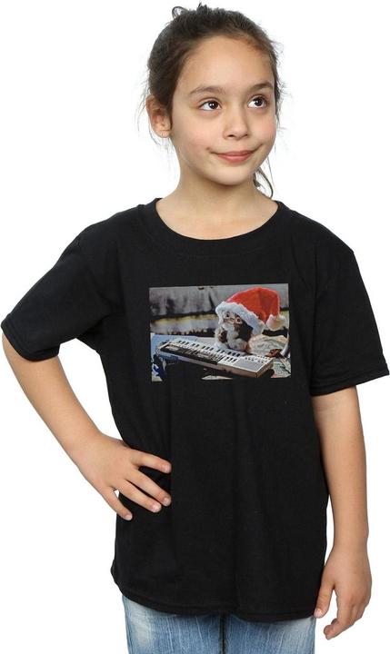 Produktbild Universal Textiles Mogwai Christmas Hat TShirt Mädchen (128)