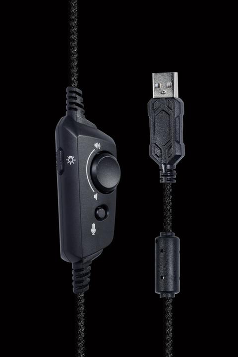 Produktbild Gembird USB 7.1 Surround-Gaming-Headset mit RGB-Lichteffekt (Kabelgebunden)