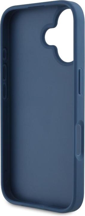 Produktbild Guess Case Grained Roses Big 4G logo for iPhone 16 blue (Apple iPhone 16)
