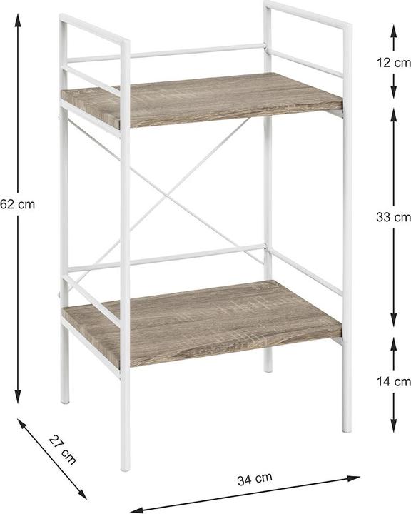 Actual product image HAKU Möbel Emir (34 x 27 x 62 cm)