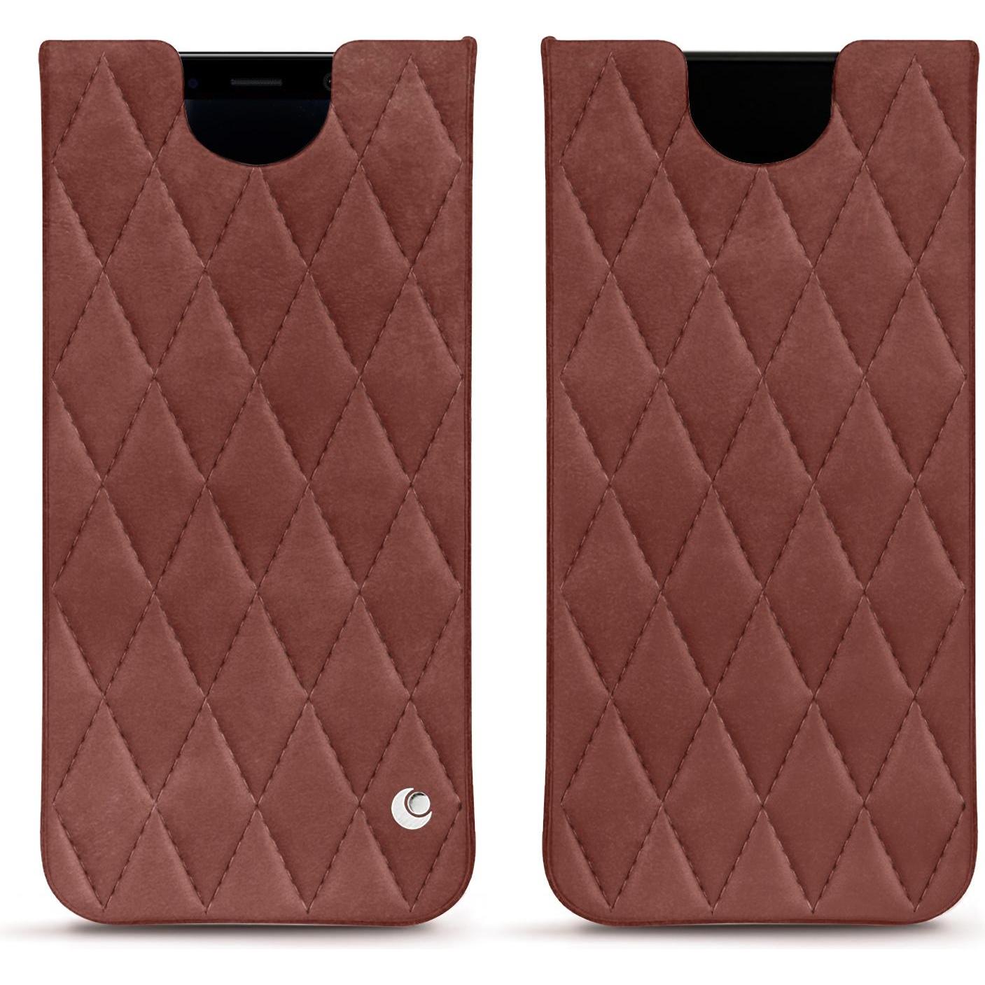 Noreve Lederschutzhülle (Samsung Galaxy S8+), Smartphone Hülle, Rot