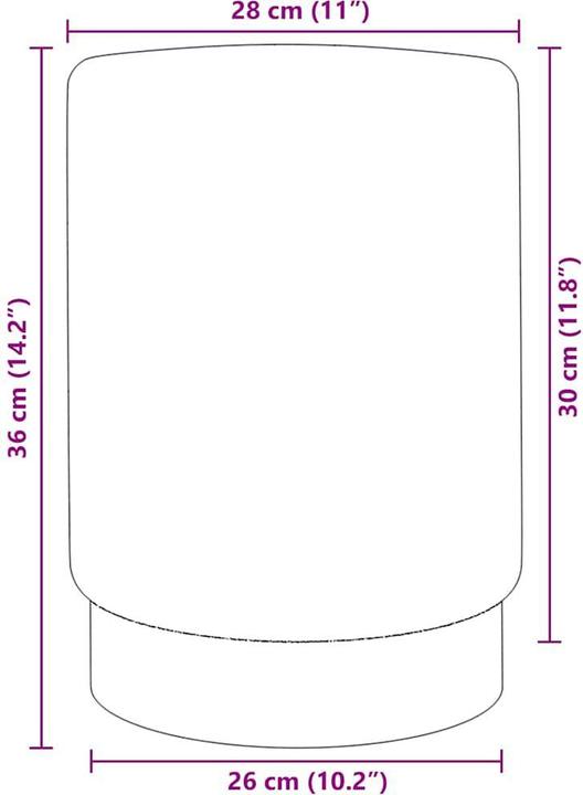 Immagine prodotto vidaXL Hocker