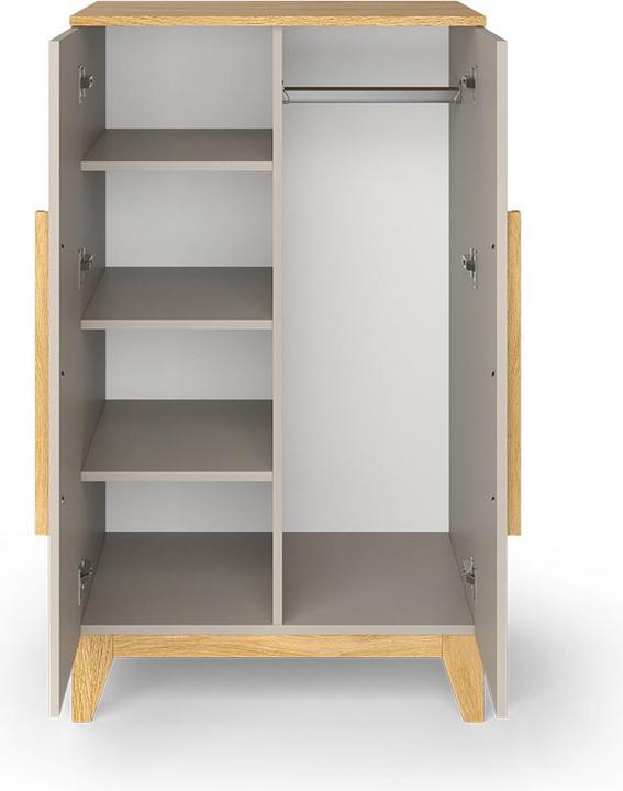 Immagine prodotto VitaliSpa Kinderkleiderschrank Malia, Cashmere-Eiche, 70 x 120 cm (53.40 cm)