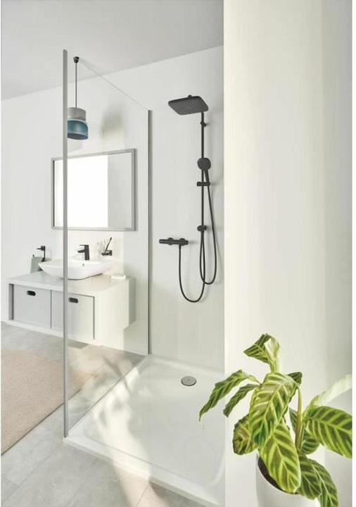 Produktbild Grohe Vitalio Start System 250 Flex Duschsystem mit Umstellung, eckig, Renovierungs-Set, variable Bohrlöch